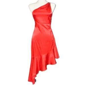 Red Jessica McClintock dress size 7/8